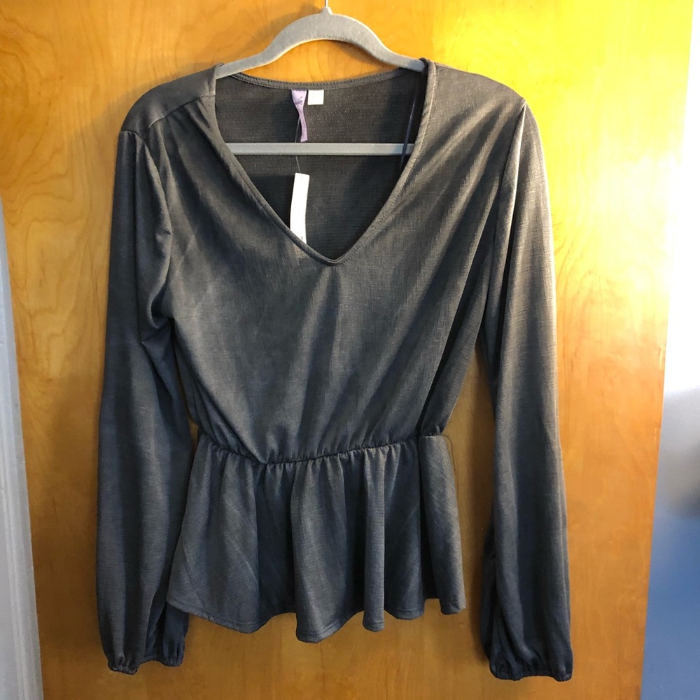 Francesca’s peplum blouse